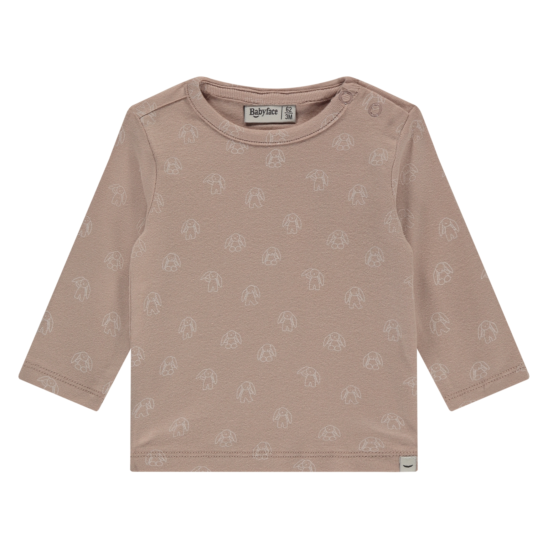 BBE25529652-6505-1021-57 Baby T-Shirt Longsleeve (Old pink) von Babyface – Bild 1