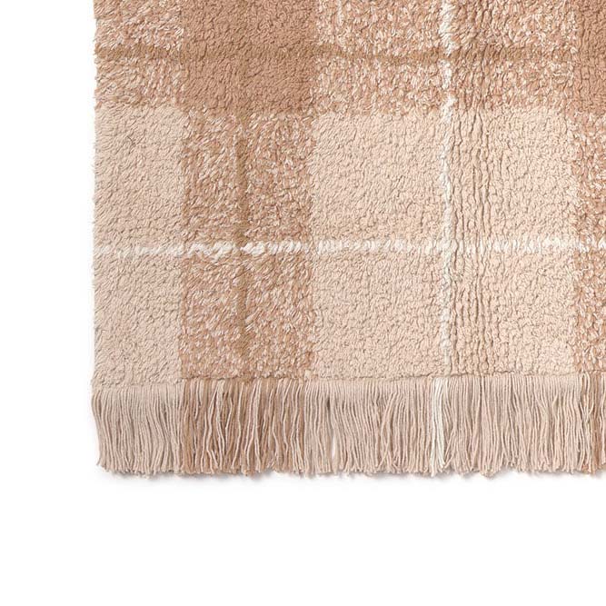 C-TAR-RS-6 Waschbarer Spielteppich Tartan (Rose) – Bild 2