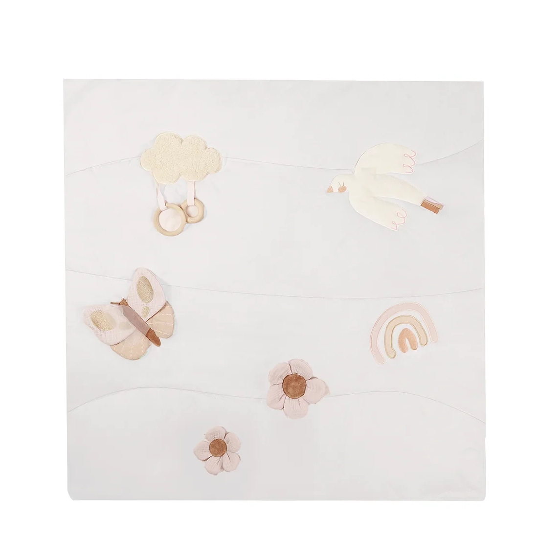 activity_decke_butterfly Activity Decke "Butterfly" (Light Pink) – Bild 1