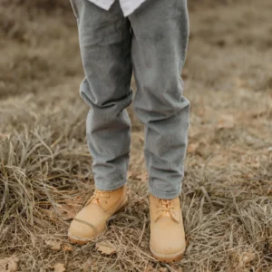 Unisex Cordhose "green" mit Ziernähten – Bild 2