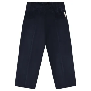 Unisex Cordhose "navy" mit Ziernähten