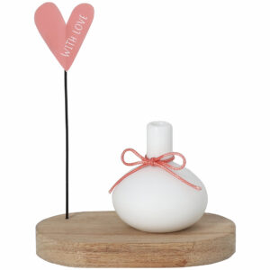 Geburtstagsgruß Minivase "With love" – Bild 2