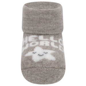 Babysocken 2er Pack "Hello World" (Variante 3)