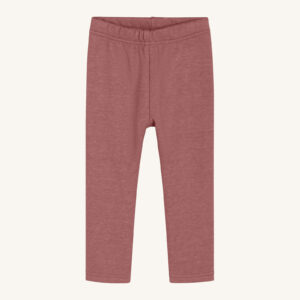 HCLisa Fleece Solid Leggings (Dry rose)