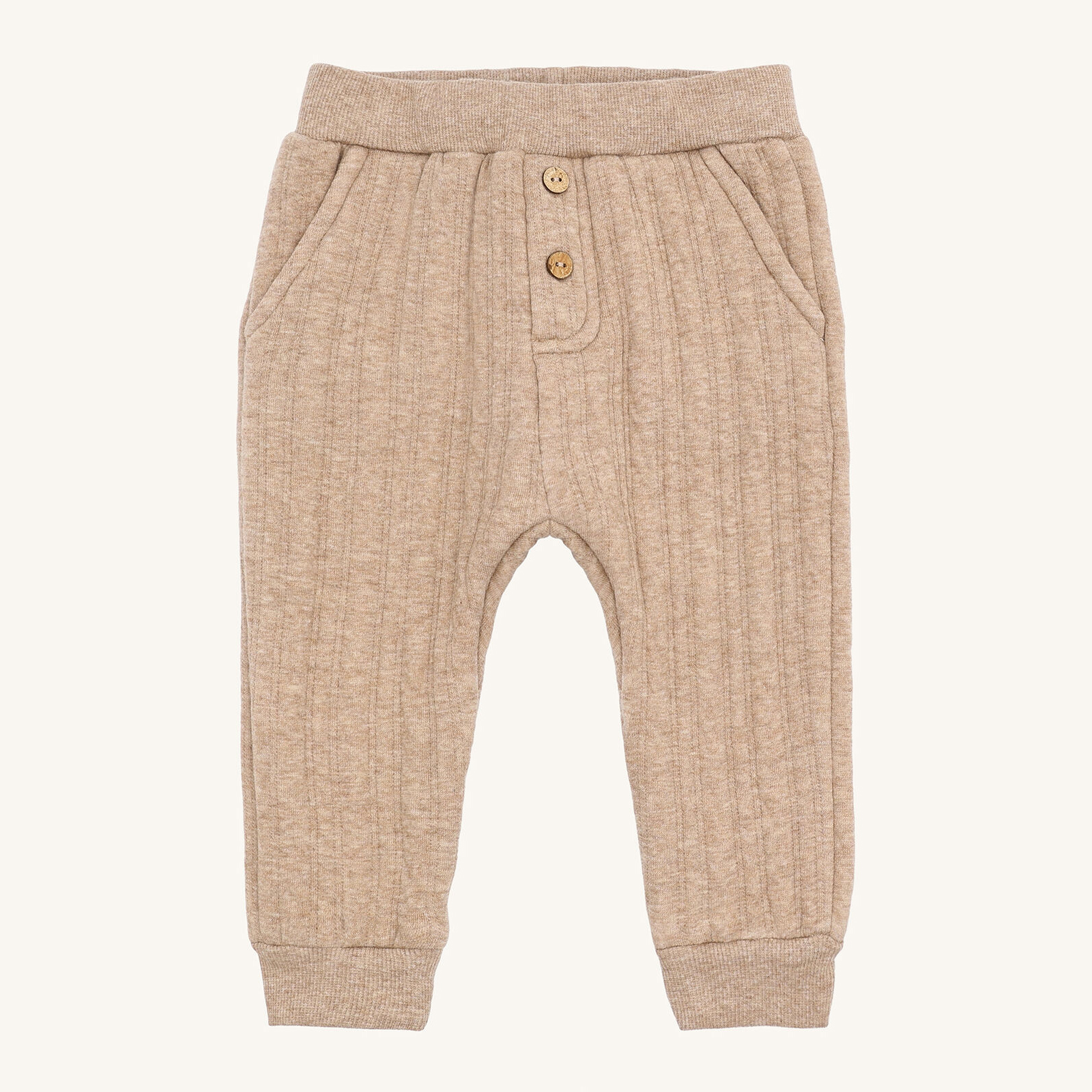 355-00191-31221-3554-medium HCGordon Quilt Jogginghose (Biscuit) – Bild 1