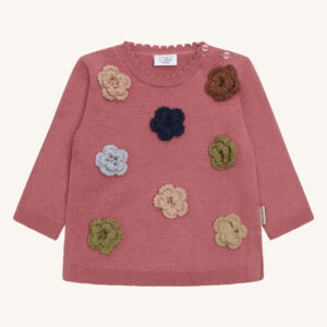 HCPusle flower Pullover (Dry rose)
