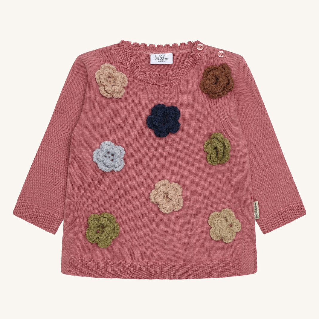 355-00193-32104-3392-medium HCPusle flower Pullover (Dry rose) – Bild 1