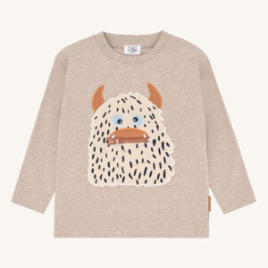 HCAnton Snowmonster T-Shirt Longsleeve (Biscuit)