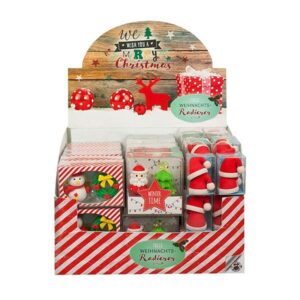 Radierer Weihnachtsmotive (2er-Sets) – Bild 2