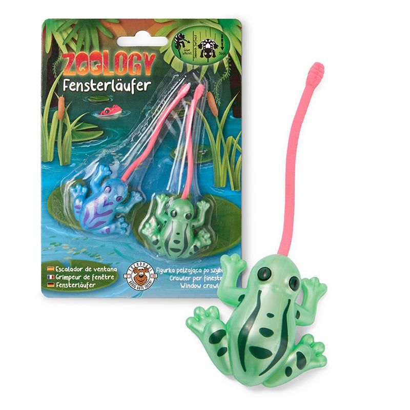 963741_b ZOO Fensterläufer Frösche Fensterläufer Frösche "Zoo" (2er-Set) – Bild 1