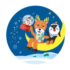 MM SF Schneekugel Glitzer – Bild 3