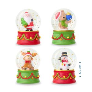 MM SF Schneekugel Glitzer