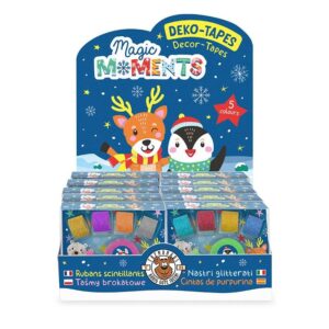 MM SF Glitzer-Tapes mit Abroller (6-teilig) – Bild 2