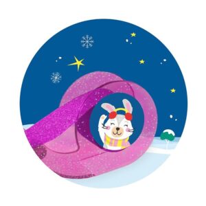 MM SF Glitzer-Tapes mit Abroller (6-teilig) – Bild 3