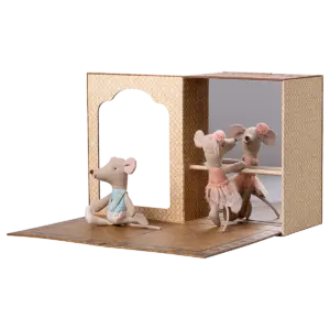 Ballettmäuse im Tanzstudio, Kleine Schwester und Kleiner Bruder