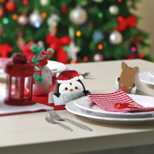 Set mit 12 weihnachtlichen Tischkärtchen von Legami – Bild 7