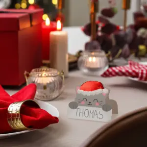 Set mit 12 weihnachtlichen Tischkärtchen von Legami – Bild 6