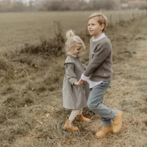 Chunky Knit Pullover "Little Dog" – Bild 4