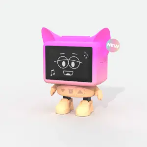 Dancing Clock (pink)