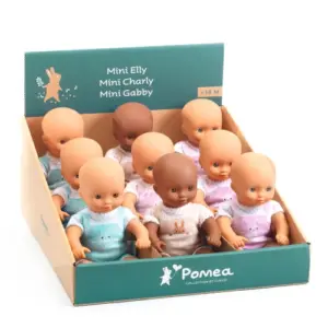 Pomea Puppen "Mini" (Elly, Charly & Gabby)