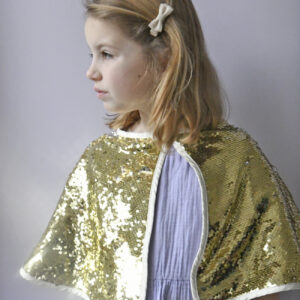 Gold Pailletten Cape von Rockahula – Bild 2