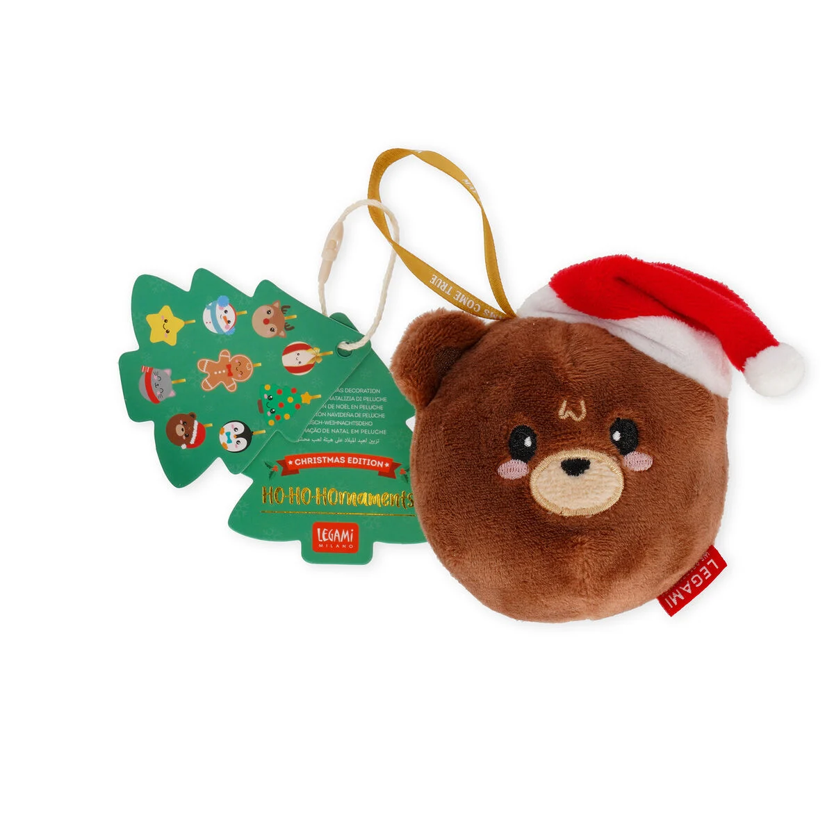 Hohohornaments_Teddy5 Plüsch Weihnachtsbaum Schmuck "Oh-Oh-Ohrnaments" – Bild 10