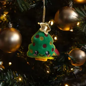 Plüsch Weihnachtsbaum Schmuck "Oh-Oh-Ohrnaments" – Bild 3