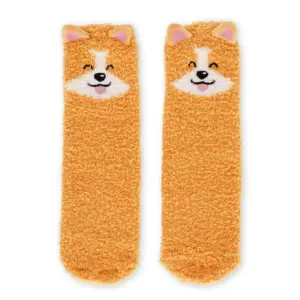 Anti Rutsch Socken Corgi, "It's a match!"