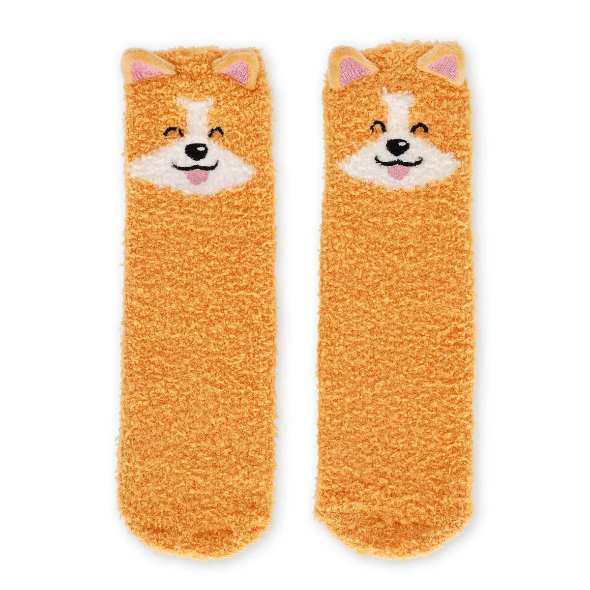 Its_a_match_Corgi Anti Rutsch Socken Corgi, "It's a match!" – Bild 1