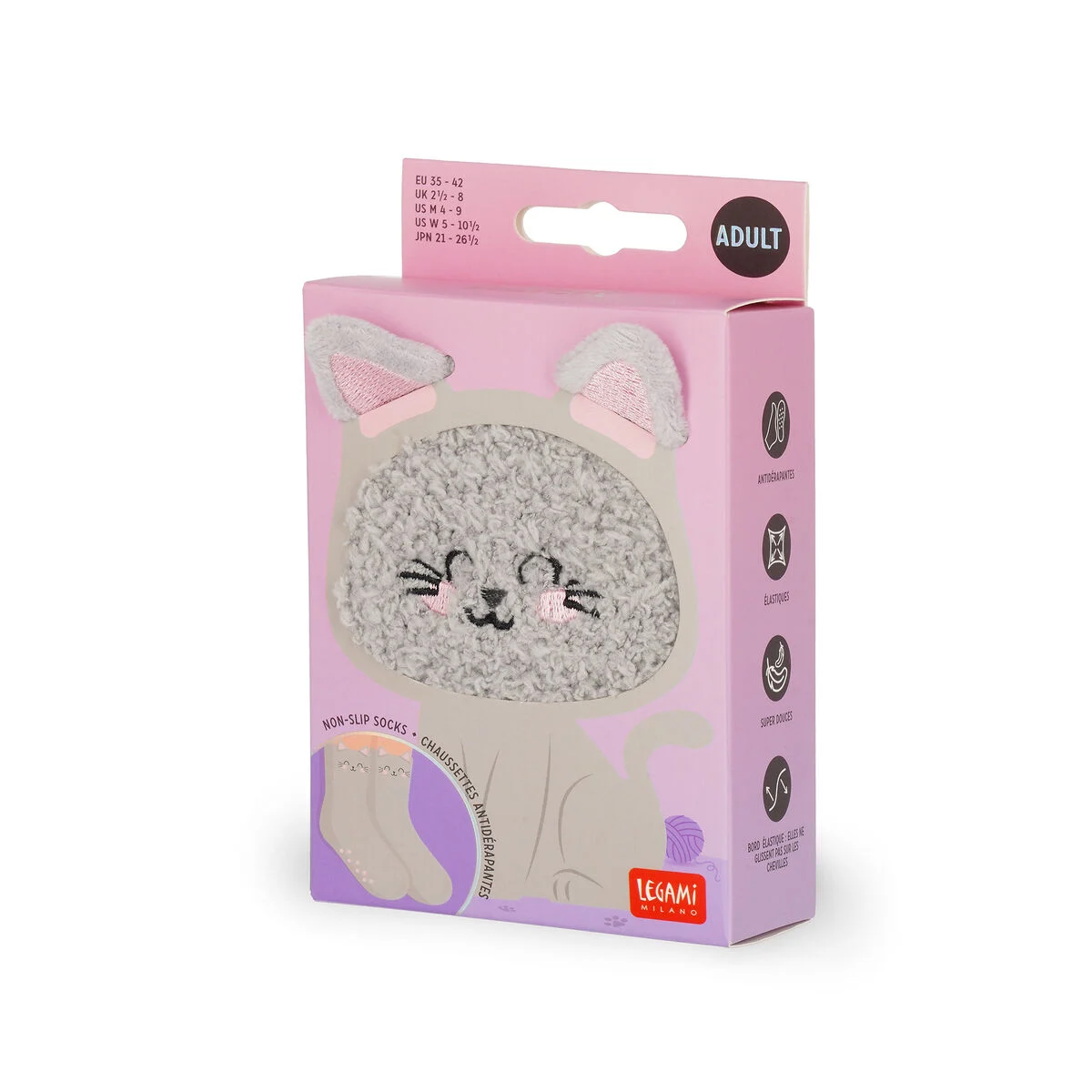 Its_a_match_Kitten4 Anti Rutsch Socken Kitty, "It's a match!" – Bild 3