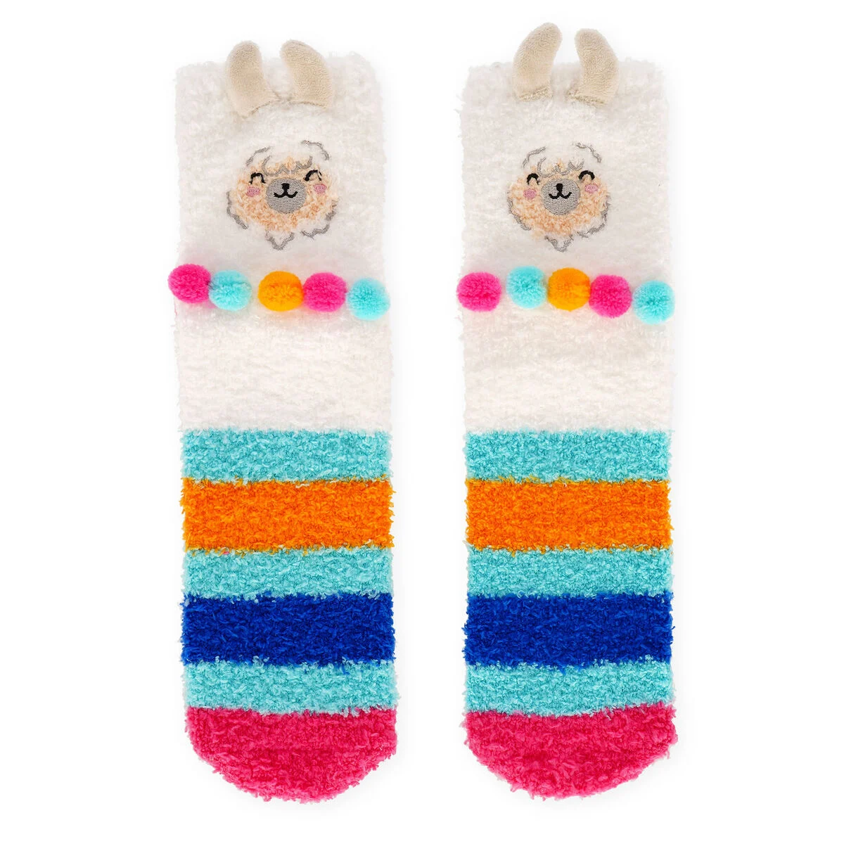 Its_a_match_Lama Anti Rutsch Socken Lama, "It's a match!" – Bild 1