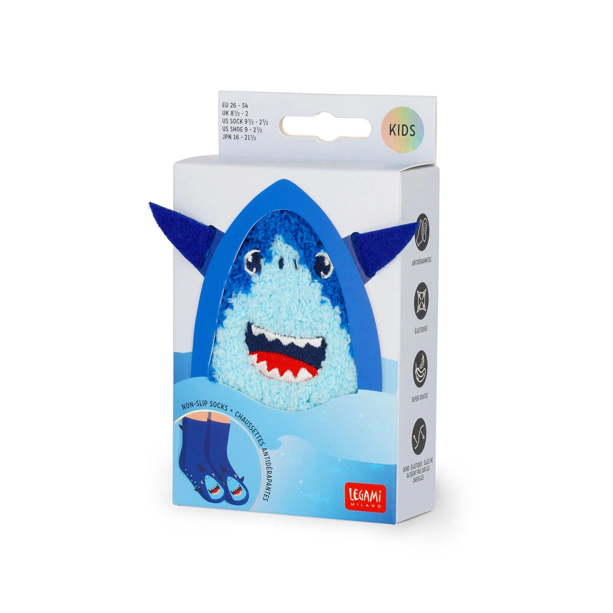 Its_a_match_Shark4 Anti Rutsch Socken Hai, "It's a match!" – Bild 3