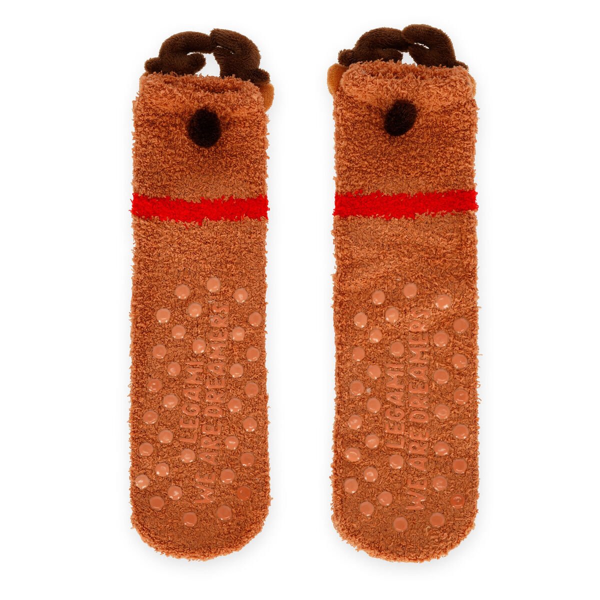 Its_a_match_Socken_Rentier 2 Anti Rutsch Socken Rentier, "It's a match!" – Bild 2