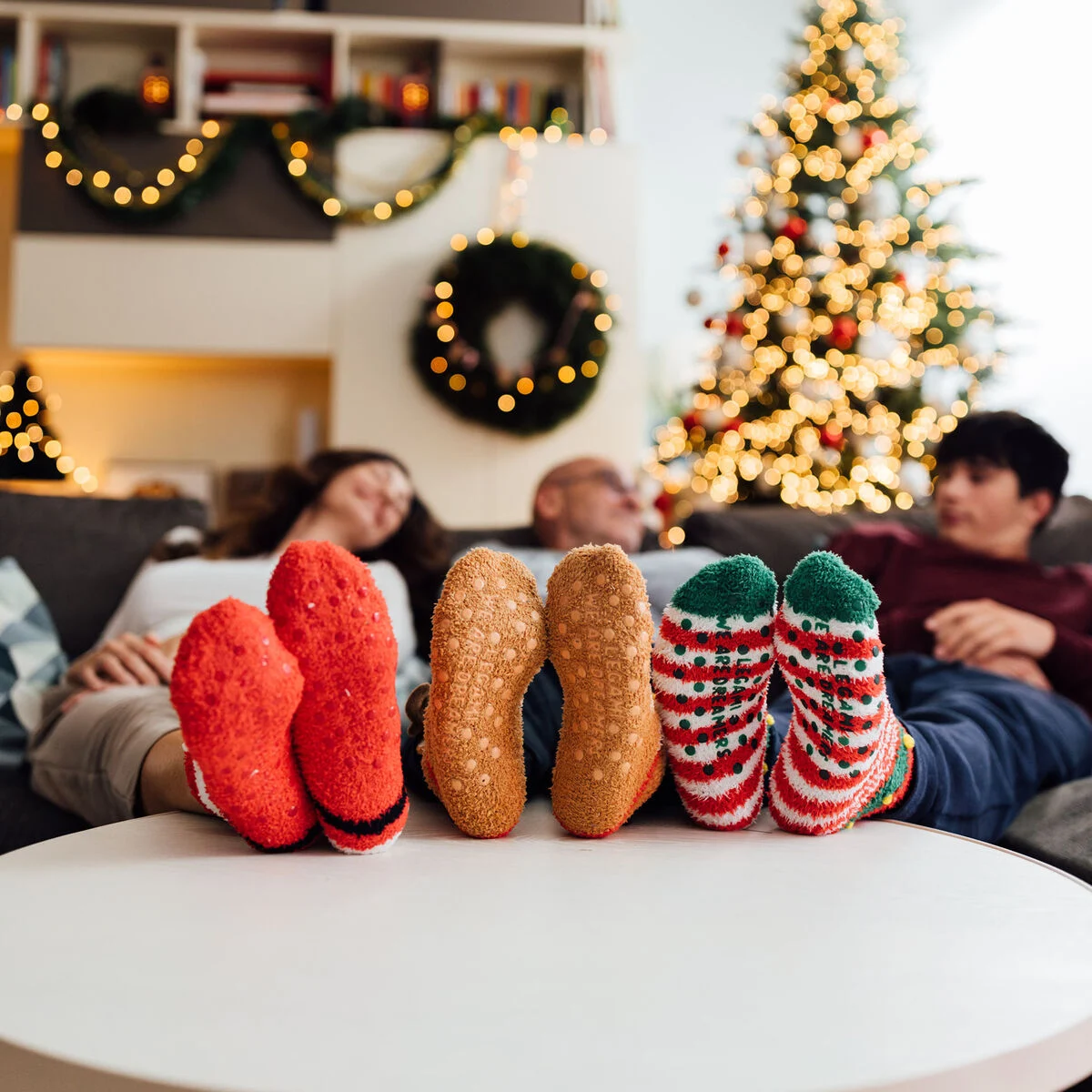 Its_a_match_Socken_Rentier 5 Anti Rutsch Socken Lebkuchenmann, "It's a match!" – Bild 5