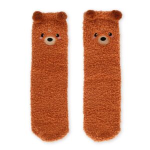 Anti Rutsch Socken Teddybär, "It's a match!"