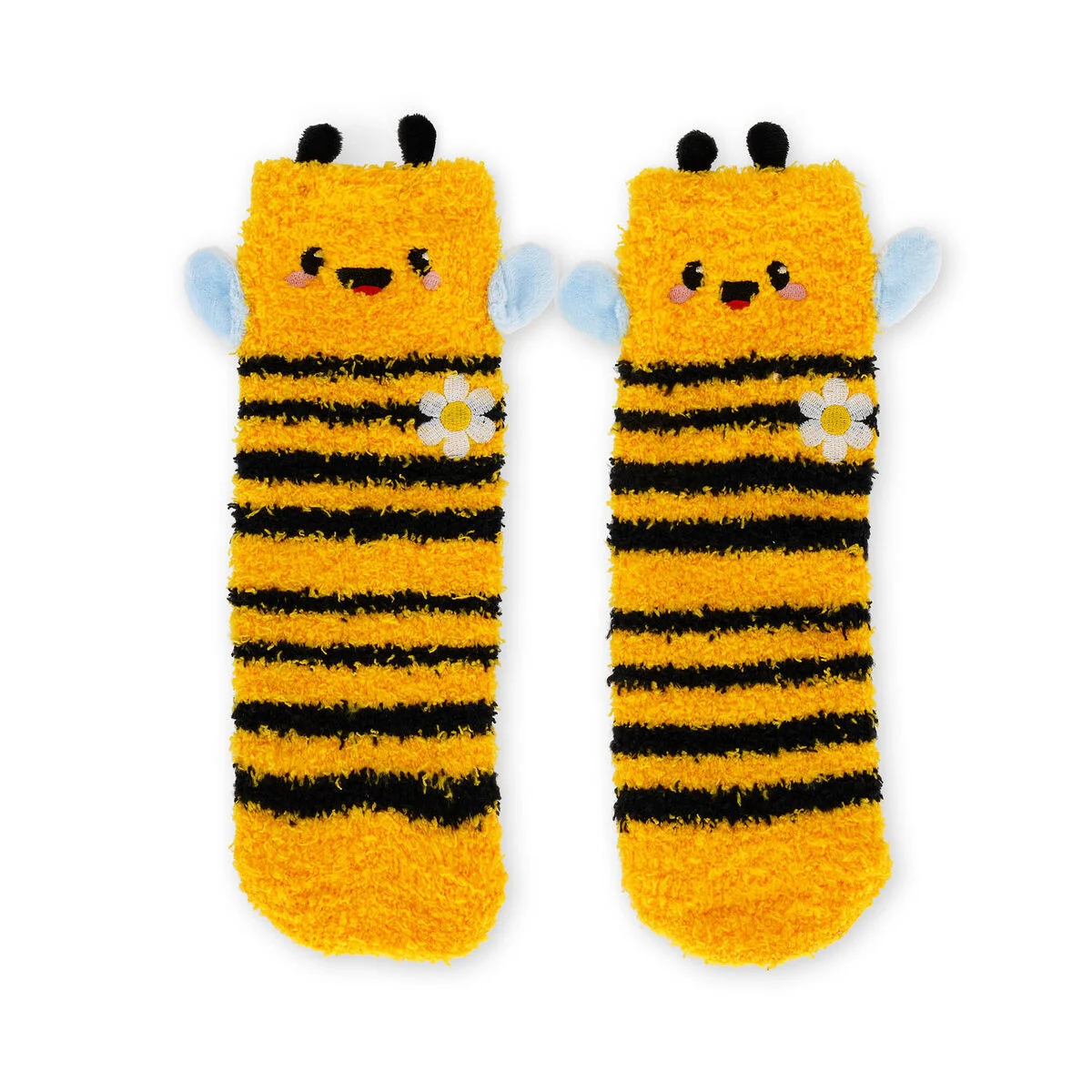 Its_a_match_bee Anti Rutsch Socken Bee, "It's a match!" – Bild 1