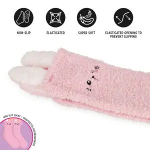 Anti Rutsch Socken Bunny, "It's a match!" – Bild 4