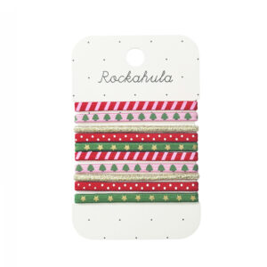 Elastische Haargummis "Jolly Christmas"