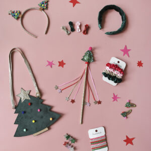 Elastische Haargummis "Jolly Christmas" – Bild 2