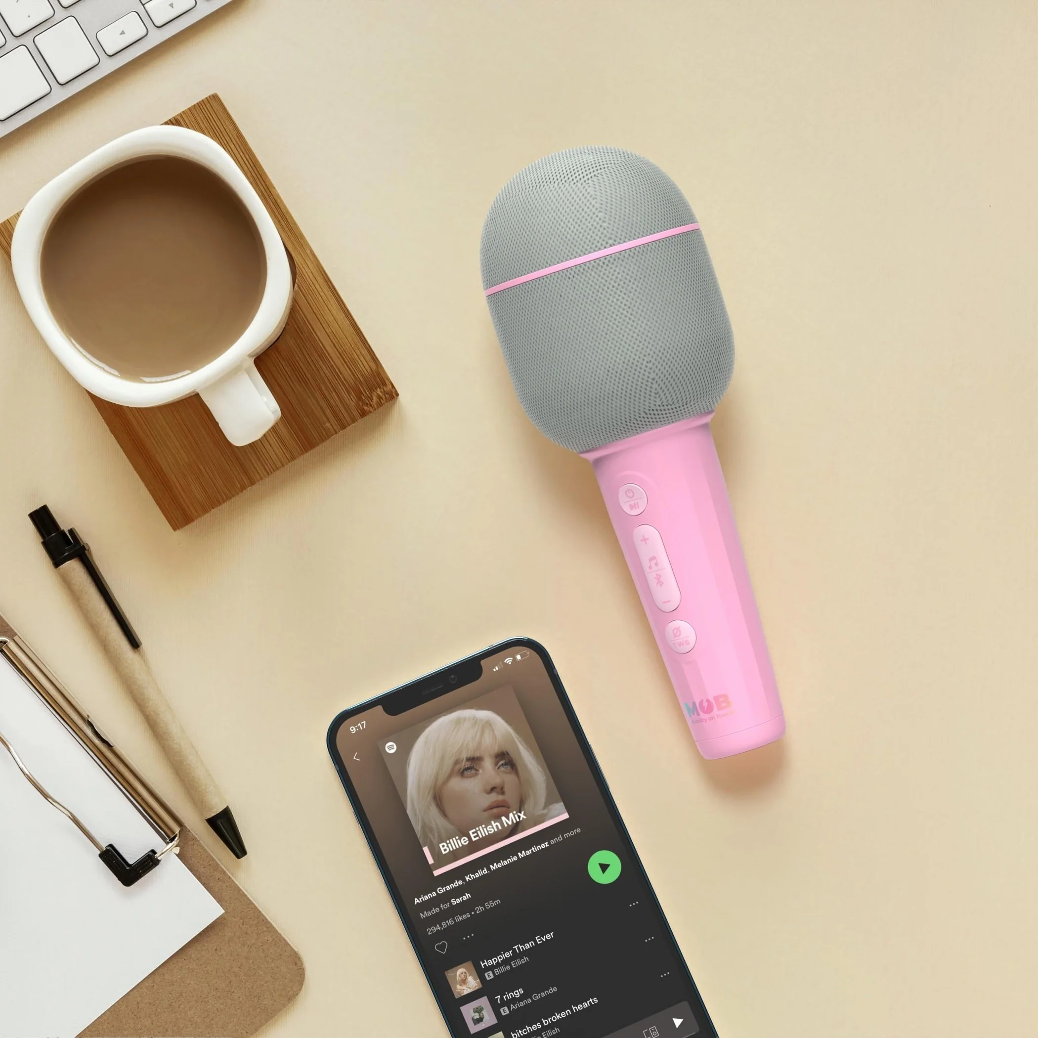 Micro Groovy Marshmallow 2 Mikrofon Micro Groovy (Marshmallow) – Bild 1