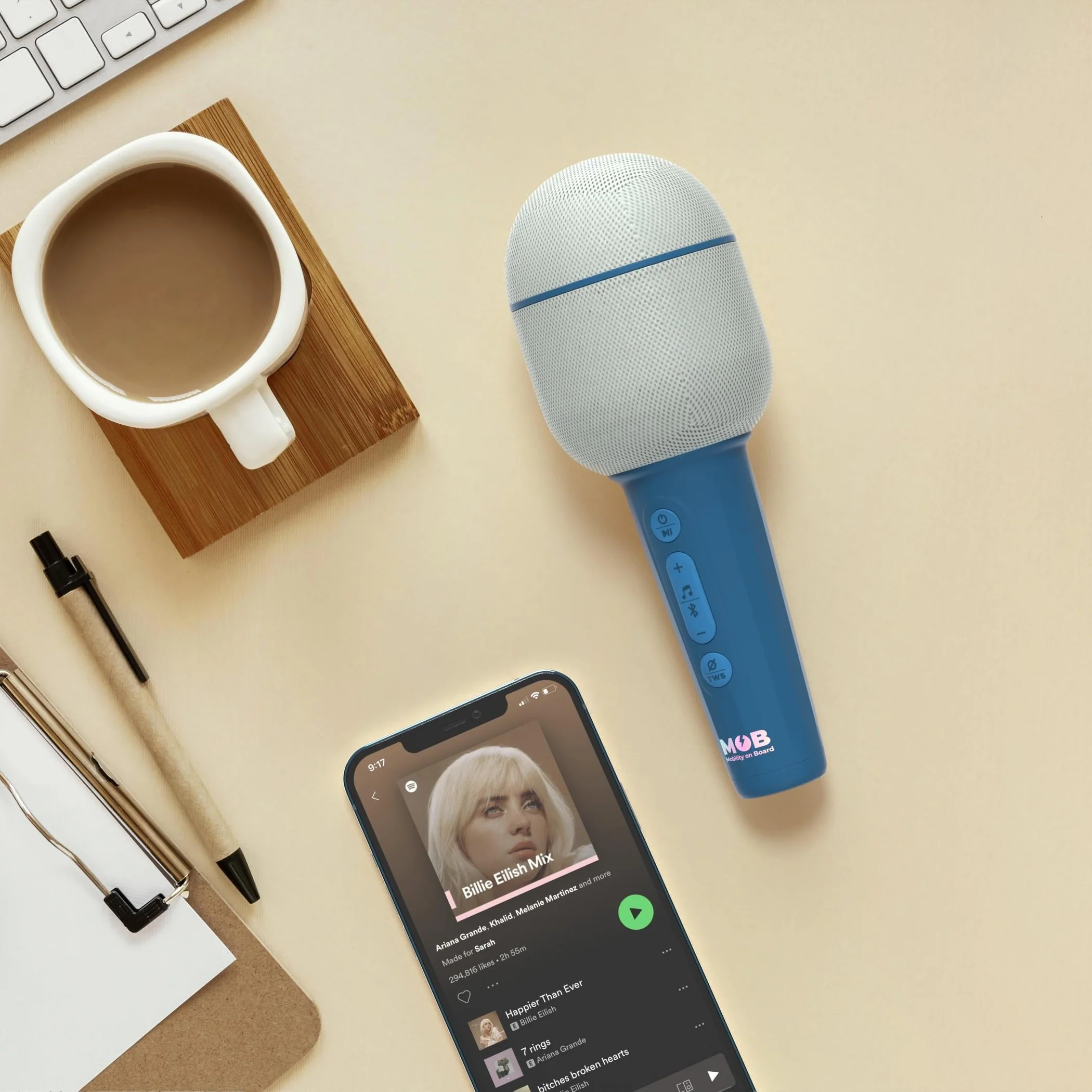 Micro Groovy Navy 2 Mikrofon Micro Groovy (Night Blue) – Bild 1