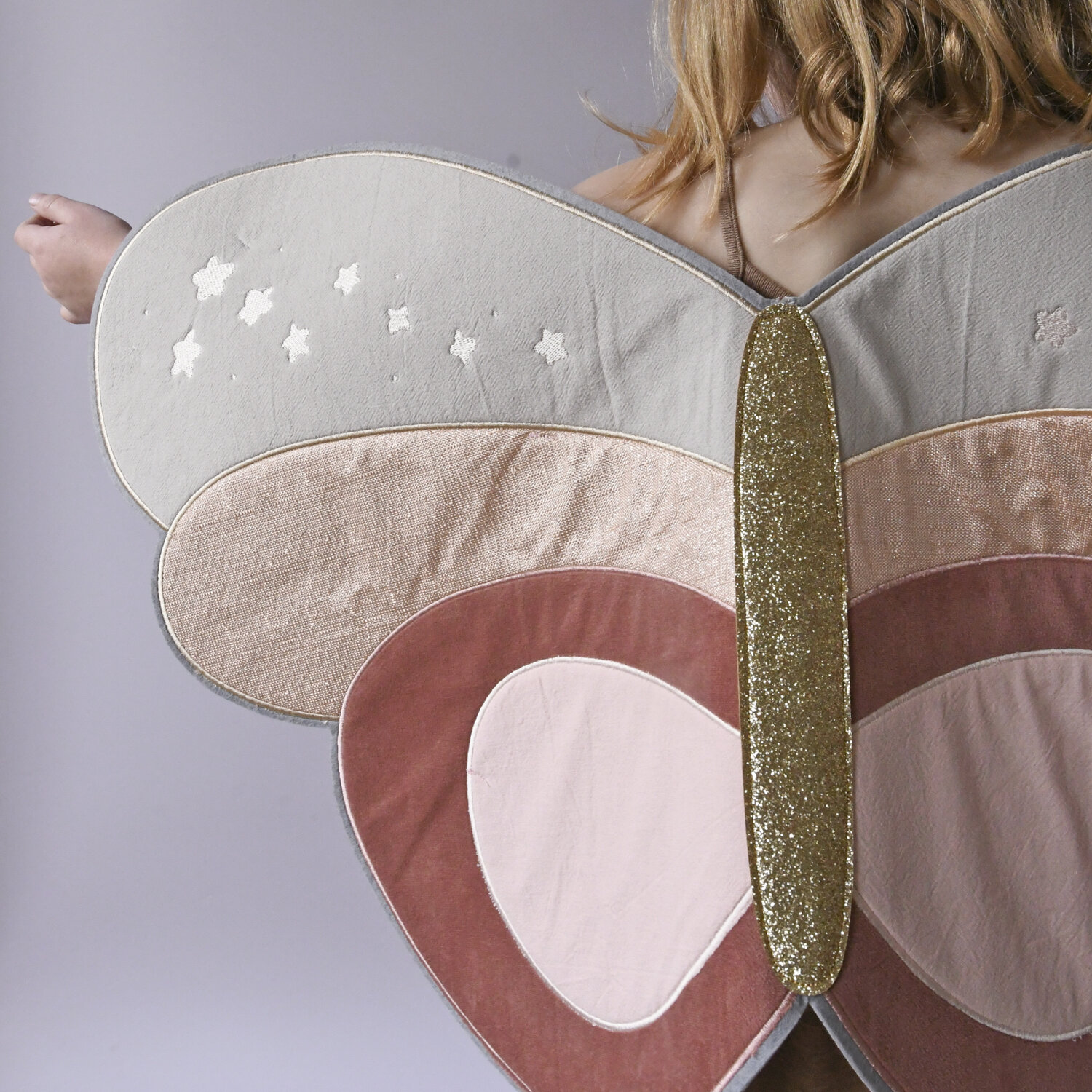 Patchwork Butterfly Velvet Wings 2 Samtflügel "Patchwork Schmetterling" von Rockahula – Bild 1