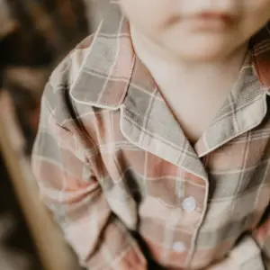 Pyjama Set "Red & Green" aus Flanell – Bild 8