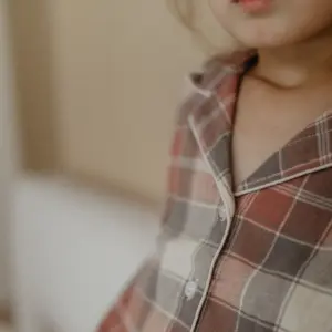 Pyjama Set "Red & Green" aus Flanell – Bild 7