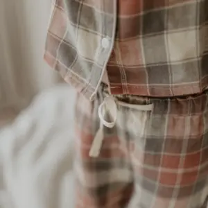 Pyjama Set "Red & Green" aus Flanell – Bild 6