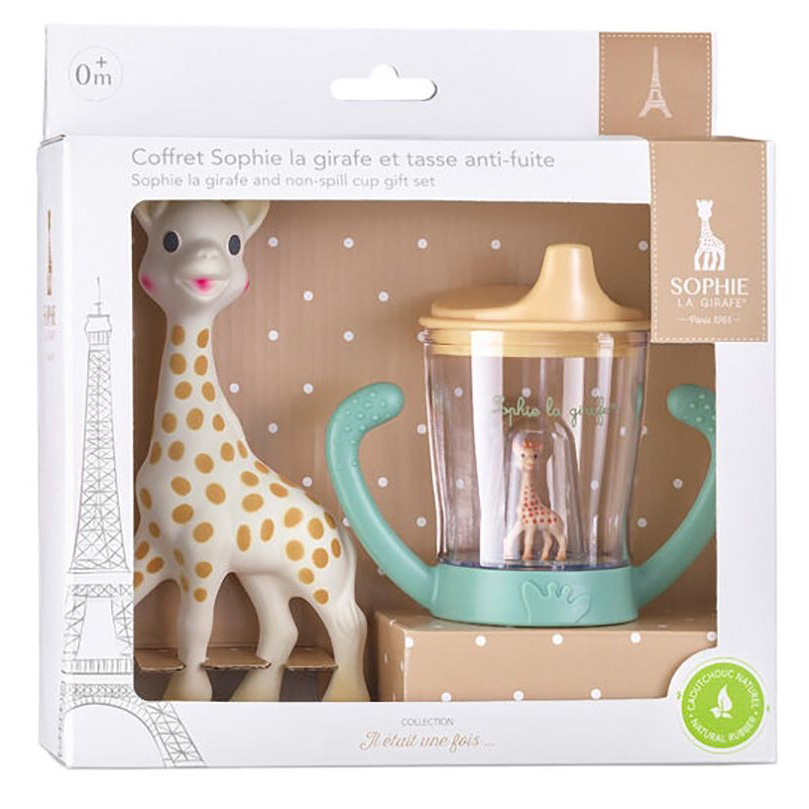 Set Trinklerntasse und Sophie Set Sophie la girafe & Trinklerntasse Sophie – Bild 1
