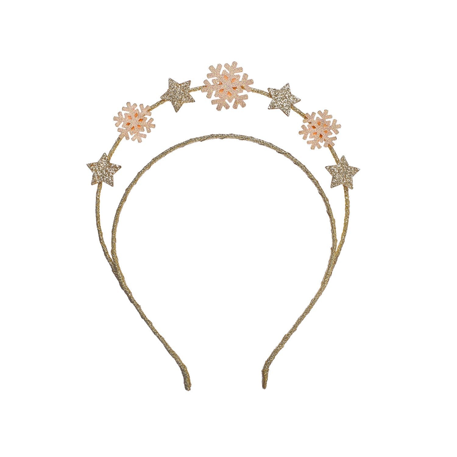 Shimmer Snowflake Headband Haarreif Schimmernde Schneeflocke – Bild 1