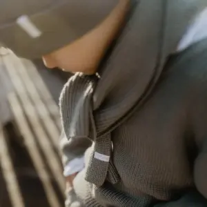 Strickschal "Green" von leevje – Bild 3