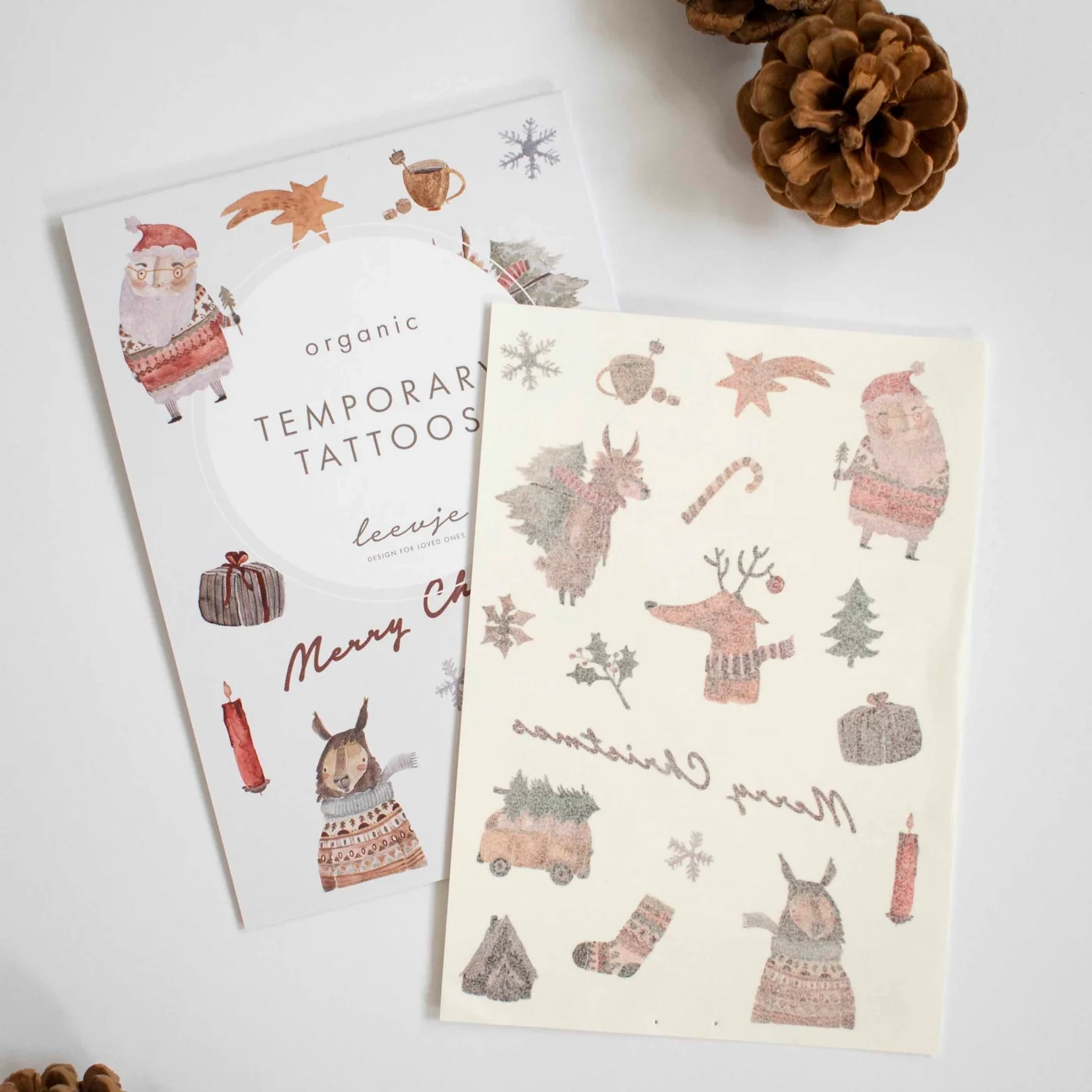 Tatoos Christmas 2 Organic Tattoos "Christmas" – Bild 2