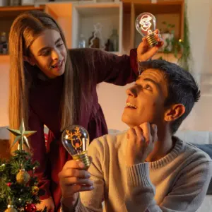 Deko Tischlampe in Glühbirnenform "Bulb Fiction" – Bild 2